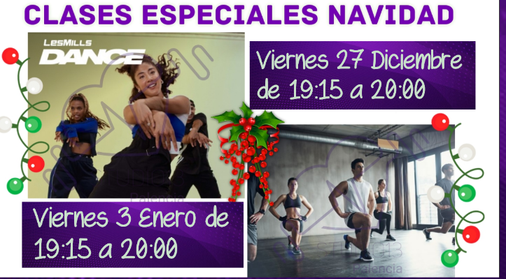 CLASES ESPECIALES DE NAVIDAD ✨🎉✨